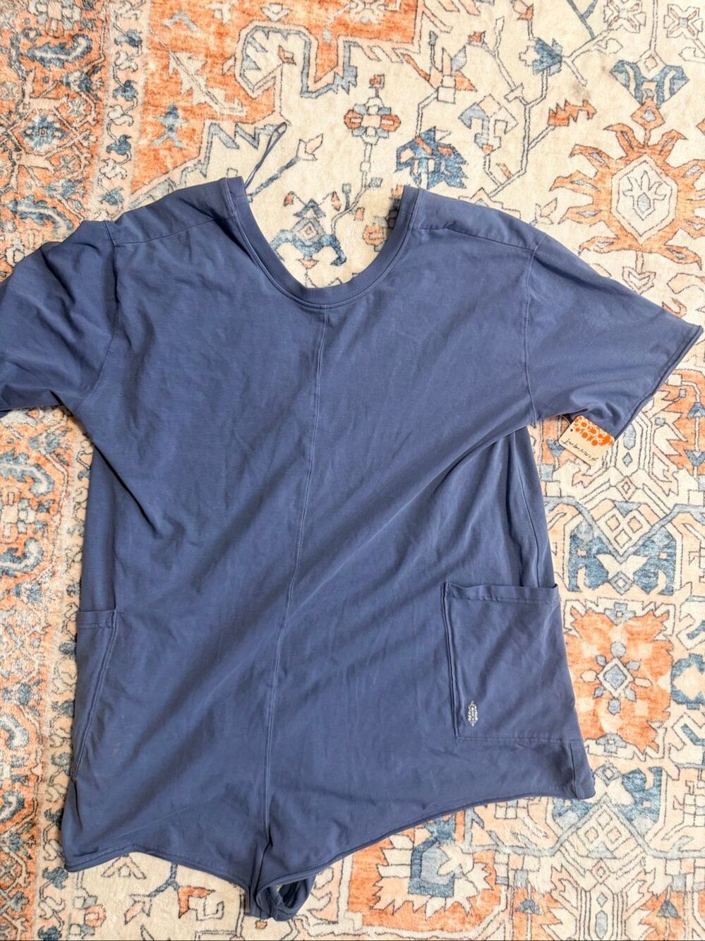 FP Movement Hot Shot T-Shirts Romper Coddy Women's Shorts Skyline Size M New